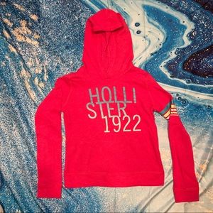 Pink Hollister Hoodie Womens XS